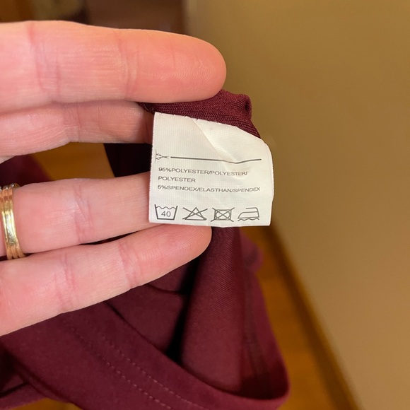 Burgundy Dress - Picture 7 of 7